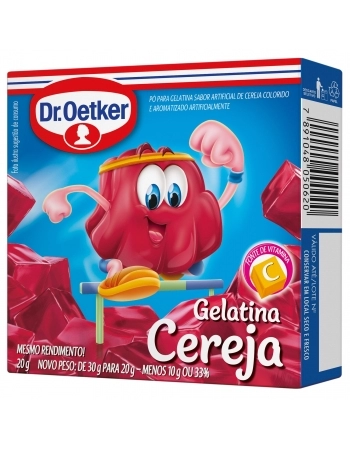 GELATINA CEREJA OETKER 20G