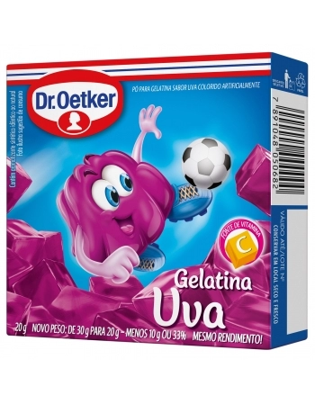 GELATINA UVA OETKER 20G
