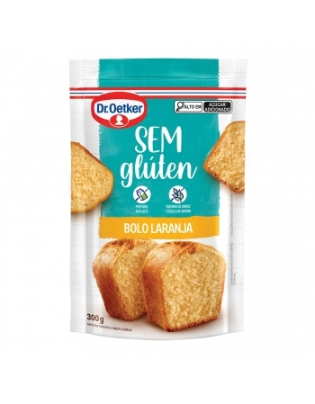 BOLO SEM GLÚTEN LARANJA OETKER 300G