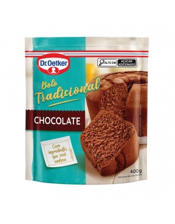 BOLO SACHÊ TRADICIONAL CHOCOLATE OETKER 400G