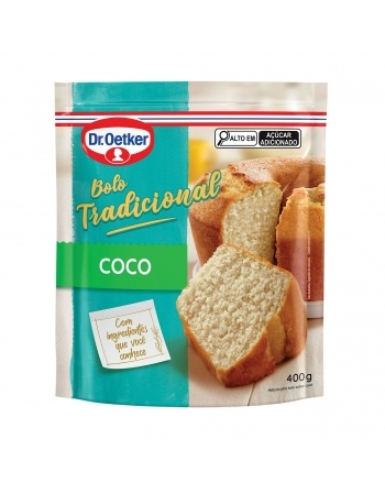 BOLO SACHÊ TRADICIONAL COCO OETKER 400G