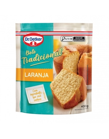 BOLO SACHÊ TRADICIONAL LARANJA OETKER 400G