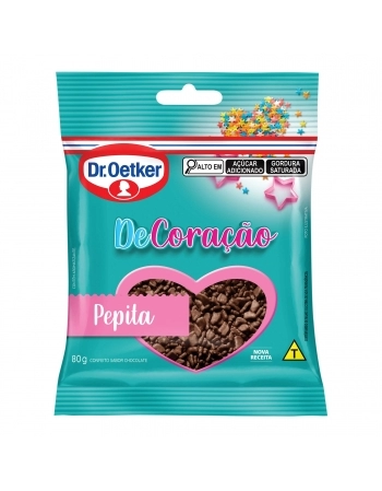 CONFEITO PEPITA LEITE OETKER 80G