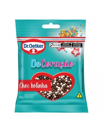 CONFEITO CHOCOLATE BOLINHA OETKER 80G