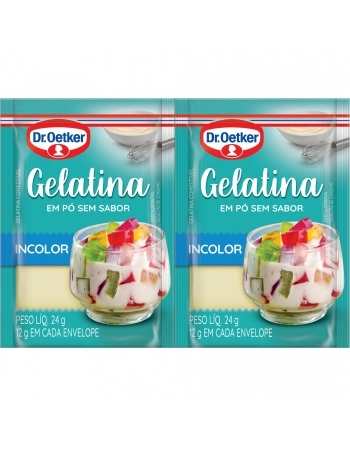 GELATINA SEM SABOR OETKER 24G DISPLAY C/30UN