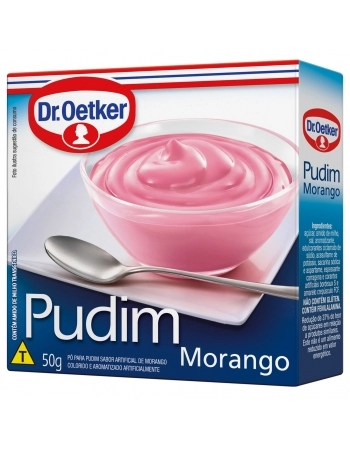 PUDIM MORANGO OETKER 50G