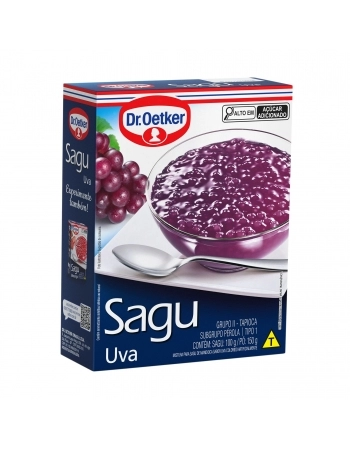 SAGU UVA OETKER 250G