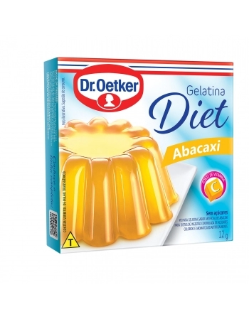 GELATINA DIET ABACAXI OETKER 12G