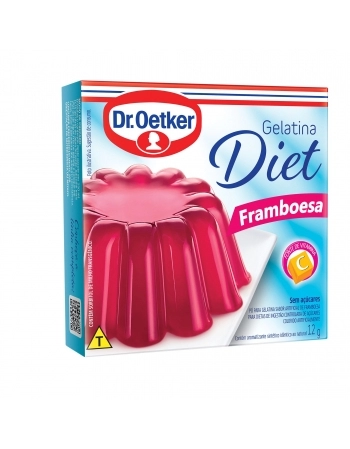 GELATINA DIET FRAMBOESA OETKER 12G