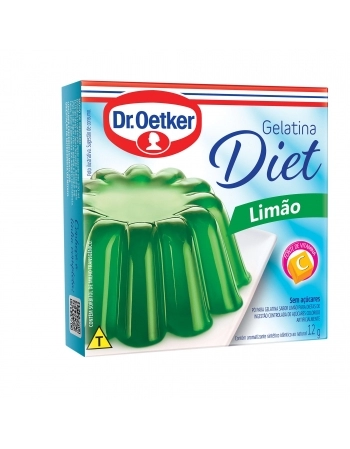 GELATINA DIET LIMÃO OETKER 12G