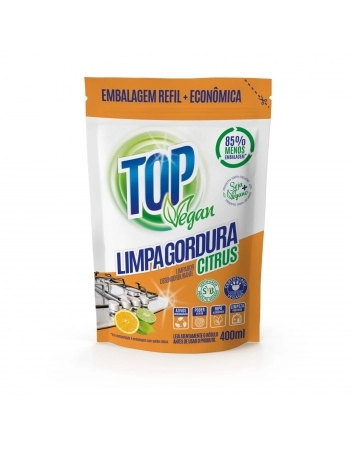 LIMPA GORDURA REFIL VEGAN TOPLAND 400ML