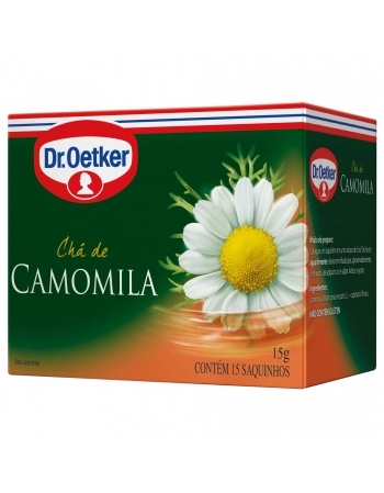 CHÁ CAMOMILA OETKER 15G