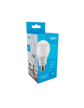 LÂMPADA BULBO LED 15W ELGIN DISPLAY C/10UN