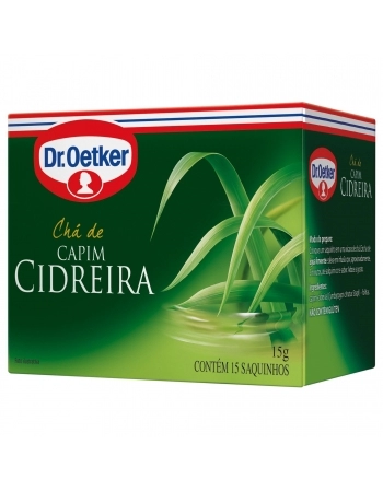 CHÁ CAPIM CIDREIRA OETKER 15G