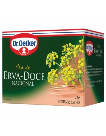 CHÁ ERVA DOCE OETKER 24G