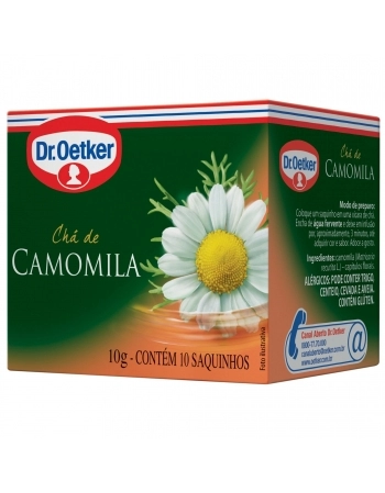 CHÁ CAMOMILA OETKER 10G