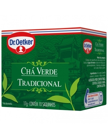 CHÁ VERDE TRADICIONAL OETKER 17G