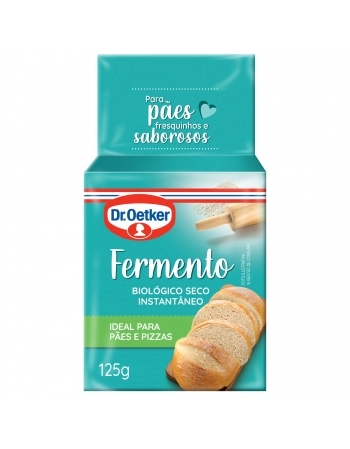 FERMENTO BIOLÓGICO VACUO OETKER 125G DISPLAY C/12UN