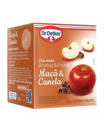 CHÁ MAÇA E CANELA OETKER 10G