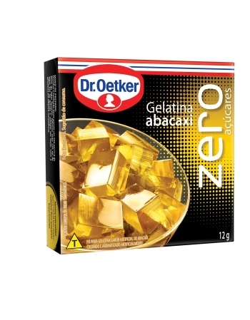 GELATINA ZERO ABACAXI OETKER 12G