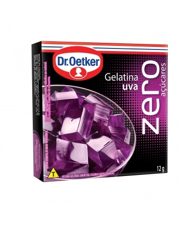 GELATINA ZERO UVA OETKER 12G