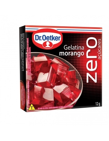 GELATINA ZERO MORANGO OETKER 12G