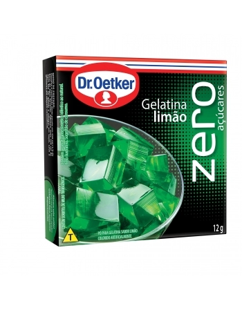 GELATINA ZERO LIMÃO OETKER 12G