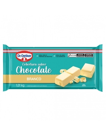 BARRA DE CHOCOLATE BRANCO OETKER 1,01KG
