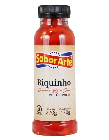 PIMENTA BIQUINHO SABORARTE 150G