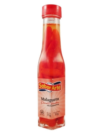 PIMENTA MALAGUETA VERMELHA SABORARTE 30G