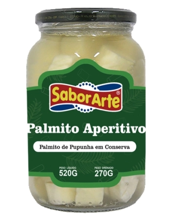 PALMITO PUPUNHA APERITIVO SABORARTE 270G