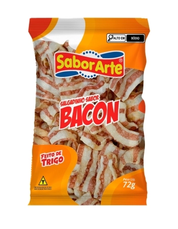 SALGADINHO BACON SABORARTE 72G