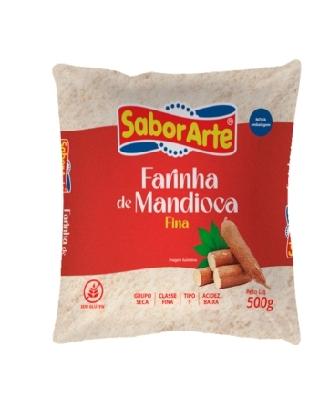 FARINHA DE MANDIOCA FINA SABORARTE 500G