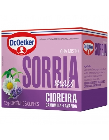 CHÁ SORRIA MAIS OETKER 12G