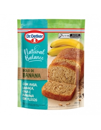 BOLO BANANA BALANCE OETKER 260G