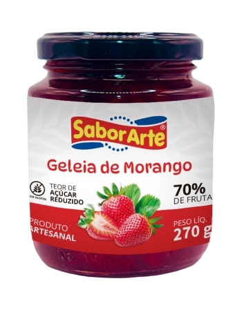 GELEIA MORANGO SABORARTE 270G