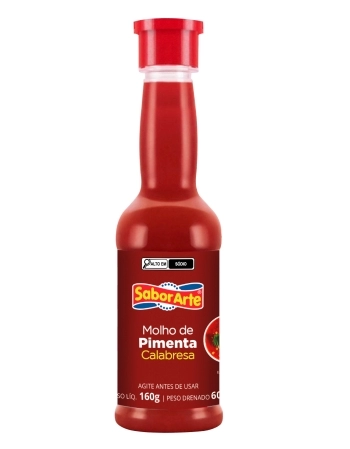 MOLHO PIMENTA CALABRESA SABORARTE 160ML