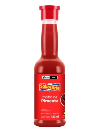 MOLHO PIMENTA TRADICIONAL SABORARTE 150ML
