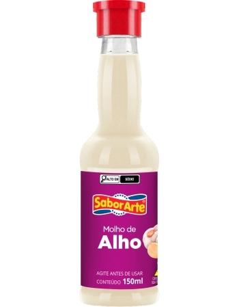 MOLHO ALHO SABORARTE 150ML