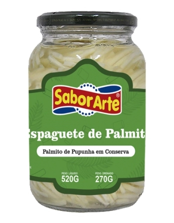 PALMITO PUPUNHA ESPAGUETE SABORARTE 270G