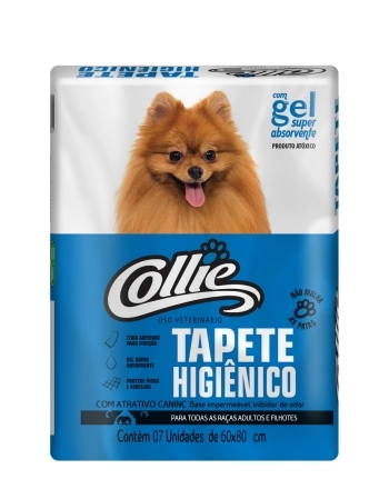 TAPETE HIGIÊNICO PET C/7UN FARDO C/10PC