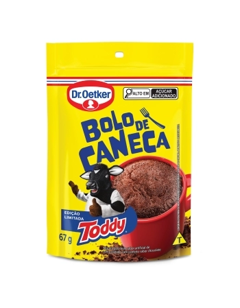 BOLO CANECA TODDY OETKER 67G