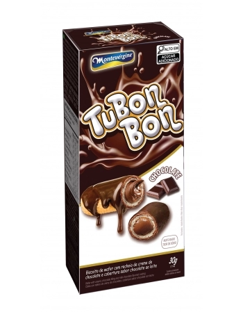 TUBON-BON COBERTO RECHEIO CHOCOLATE MONTEVERGINE 30G