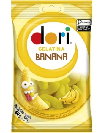 GELATINA BANANA DORI 60G