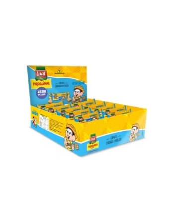 PAÇOCA QUADRADA ZERO AÇUCAR LUAL 18G DISPLAY C/24UN