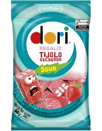 REGALIZ TIJOLO DORI 60G