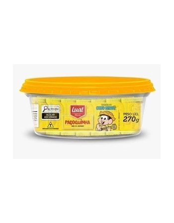 PAÇOCA QUADRADA LUAL 18G DISPLAY C/15UN