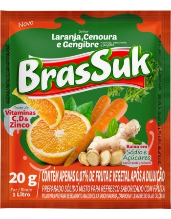 BR BRASSUK REFRESCO LARANJA/ CEN E GEN 20G CX120 DP15