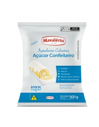 OE MAVALERIO ACUCAR CONFEITEIRO 500G CX20